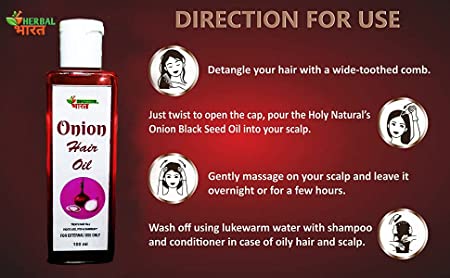 Herbal bharat Onion Oil - Image 3